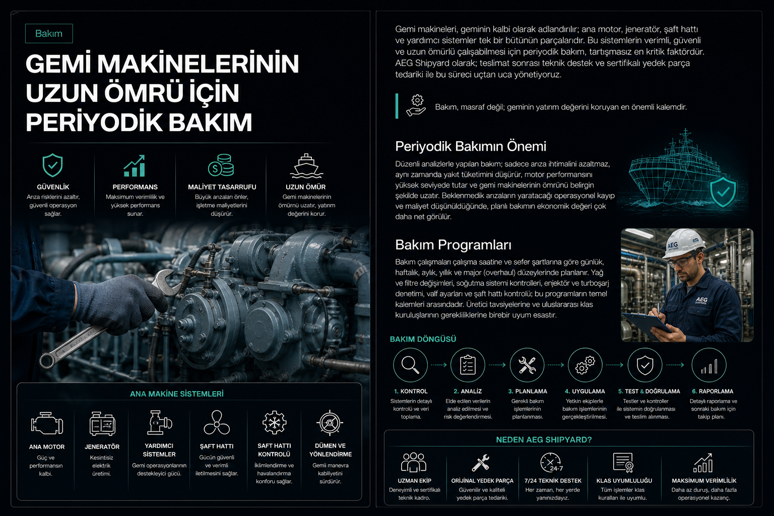 Gemi Makineleri Bakımı